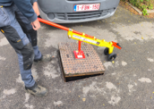 Magnetische putdekselheffer